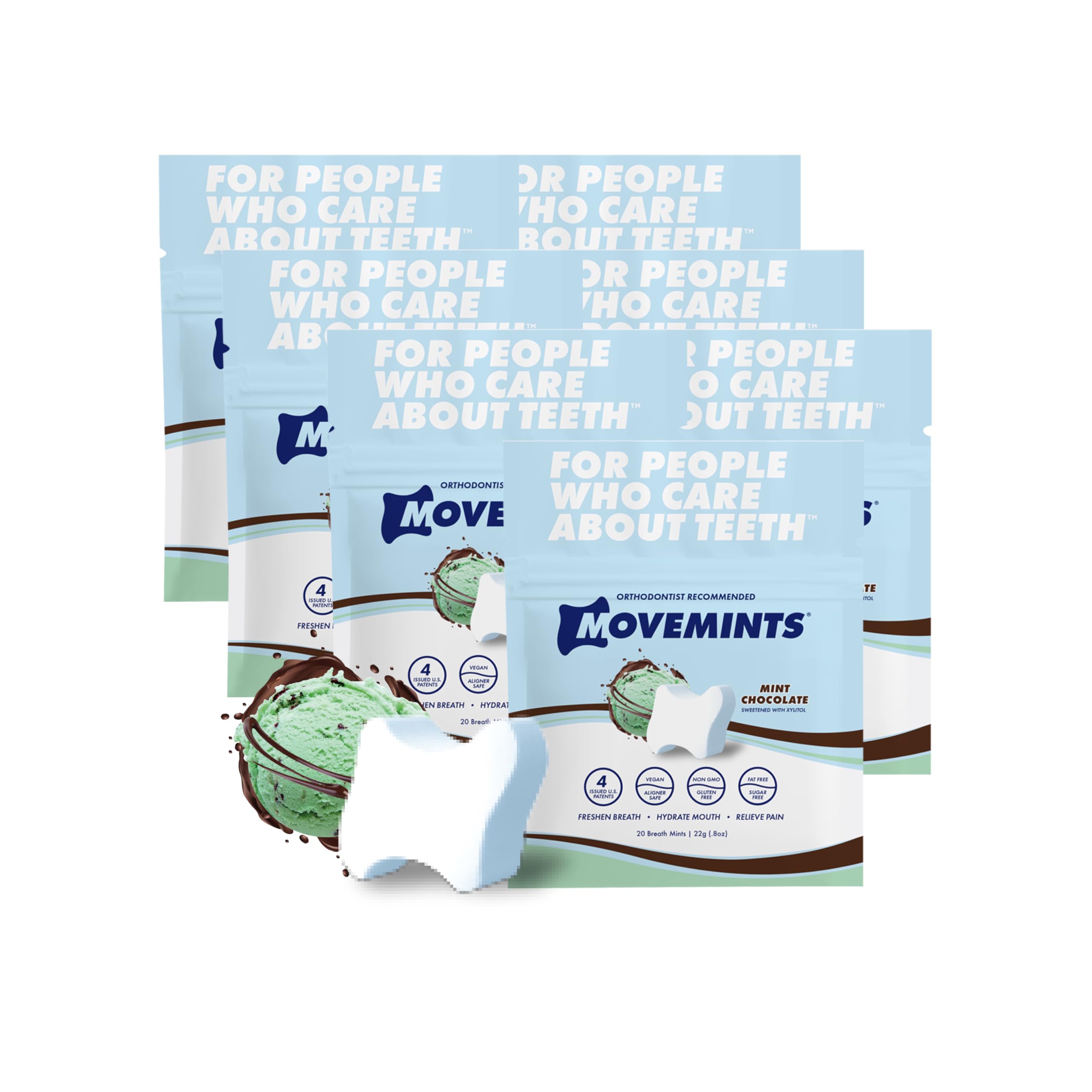 Mua Movemints Clear Aligner Mints Patented Aligner Seating Mints