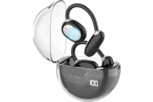 MERRYKING AI Language Translator Earbuds,TWS Language Translator Earphone in Real Time Supports 144 and 8 Offline AI Translations 3-in-1 Earbuds,Black