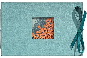 Kolo Noci Small 4x6 Photo Album, Holds 24 Photos, Ideal for Weddings and Baby Books, Ocean