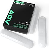 ADV Tennis Dampener with Custom Feel - 3 Pack - Racket Shock Absorber to Reduce Vibration, Relieve Symptoms of Injury and Stay on the Racket - Engineered Poly-Silicone Tennis Racket Dampener