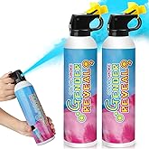 Merear Large Gender Reveal Fire Extinguisher 2 Packs, Gender Reveal Ideas, Baby Boy Reveal Party Ideas 100% Biodegragable for Gender Reveal Decorations (Blue)