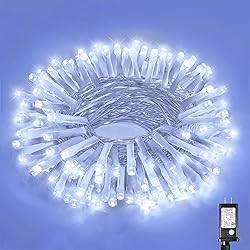 33ft 100 LED Christmas Lights Outdoor - 8 Modes