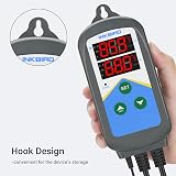 Inkbird ITC-306T-WiFi Aquarium Thermostat with Dual Output & Alarm view 3
