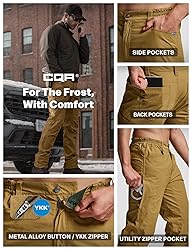 CQR Men's Winter Fleece Lined