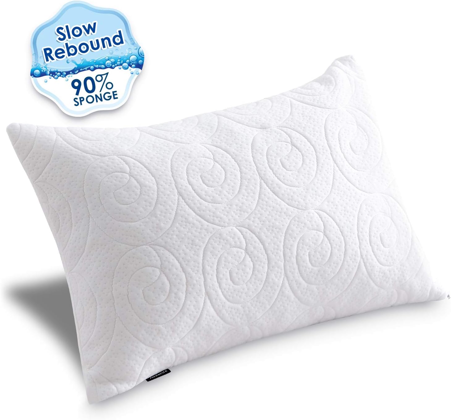 Amazon Com Agedate Adjustable Memory Foam Bed Pillow For Sleeping