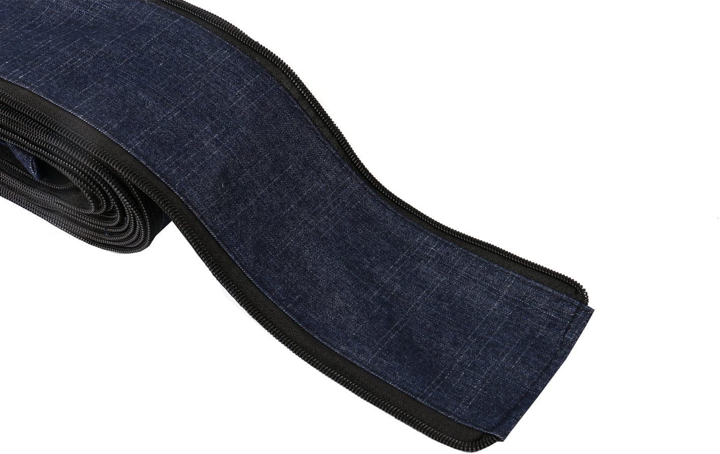 Weldflame TIG Welding Torch Cable Cover 12ft(L)-4in(W) Denim(Cowboy) with Zipper for Torch 9 and 17