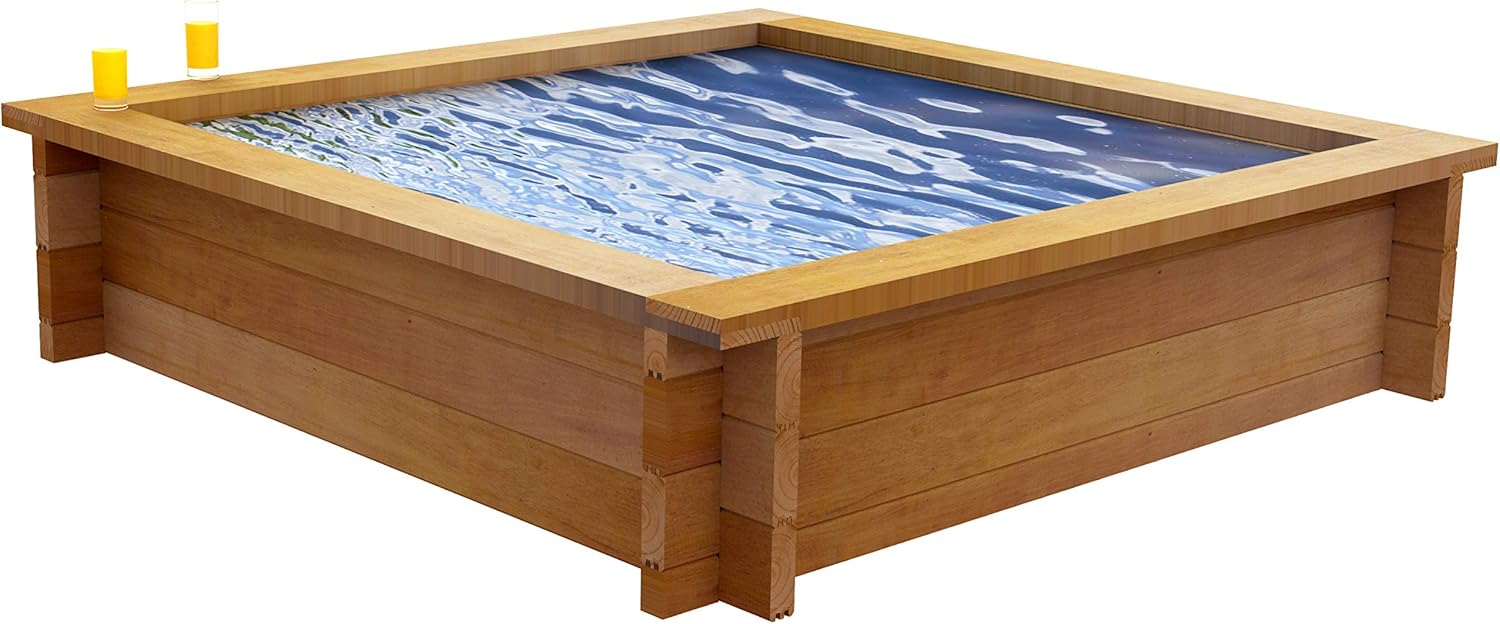 Quickcrop Raised Garden Ponds With Liner 6ft x 6ft (44in) Amazon.co