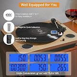 Neoteck Digital Turntable Stylus Force Scale Gauge 0.01g/5.00g Blue LCD view 4