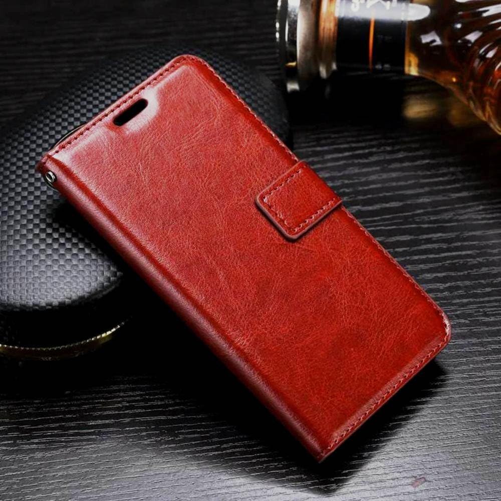 XORB® Nokia 5 Flip Cover PU Leather Case Luxury Revel Touch PU Leather Cover for Nokia 5