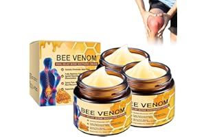 3PCS Bee𝙑𝙚𝙣𝙤𝙢 Advanced 𝐉oint and Bone Cream,BeesVenom Professional Cream Relief Gel for Back, Knee, Hands, Neck, Feet