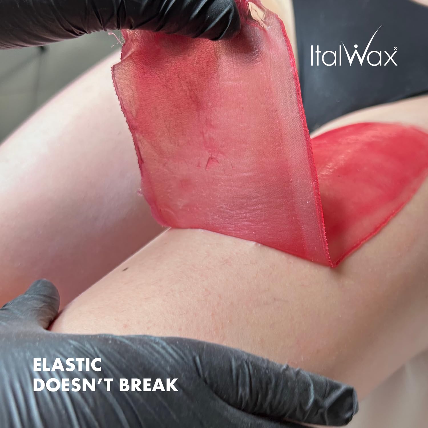 Italwax Rose - 500g / 1.1lb - Hard wax beads for hair removal - Natural formulation ideal for all skin type - Unscented - Recommended for Bikini Area and Armpits