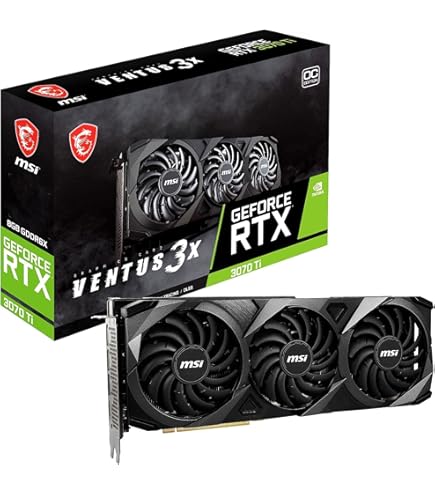 MSI RTX 3070 Ti トリプルファン Amazon.com: MSI Gaming GeForce RTX 3070 Ti 8GB GDRR6X 256