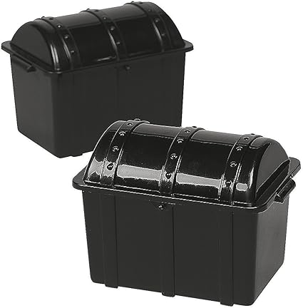 large plastic treasure chest