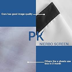 NIERBO 200 Inch Large Huge Projector Screen Big