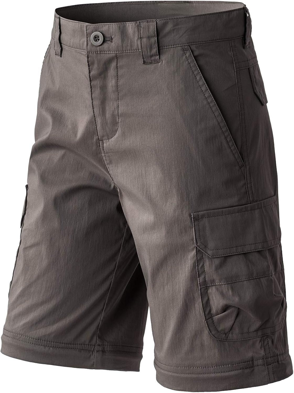 CQR Kids Youth Hiking Cargo Pants, UPF 50+ Quick Dry Convertible Zip Off Pants, Outdoor Camping Pants : Clothing