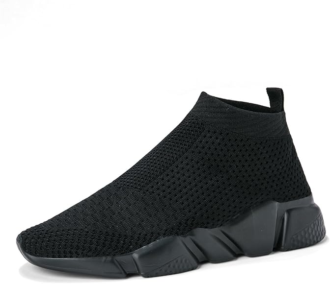 all black slip on sneaker