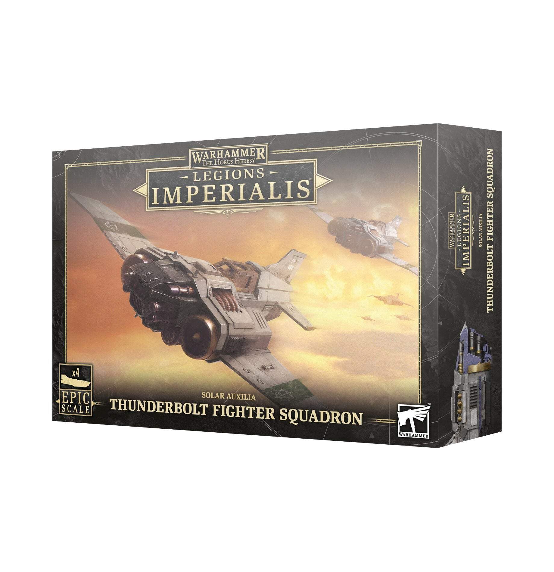 Warhammer Games Workshop Horus Heresy - Legions Imperalis: Thunderbolt Fighter Squadron [Epic Scale] - Plastic Model kit