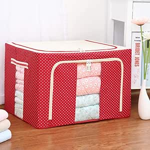 WNMO Caja De Almacenamiento para Ropa Bolsa De Colcha De Algodón