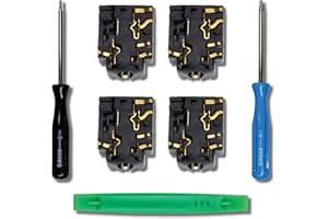 SOSS GAMING® Headphone Jack Plug Port 3.5mm Headset Connector Port Socket for Xbox One Controllers - for Both Series X/S & Elite Series 2 Controllers (4 Pack)