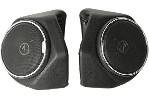 XMT-MOTO Backrest Tour Pack Pack Rear Speakers for Harley Touring Models KingTour Pack 2014-later