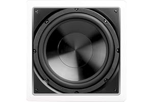 OSD Audio 10" in Wall Subwoofer 200W Easy Install, Paintable Grill IWS10