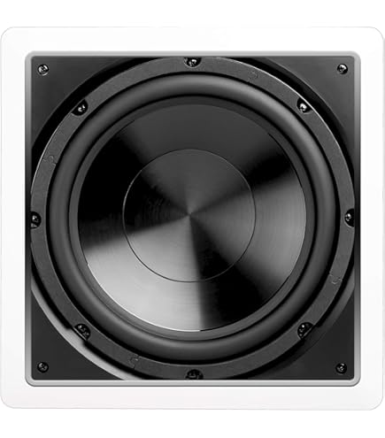 Monoprice Caliber Fiber In-Wall Subwoofer OSD SL800 In-Wall Dual