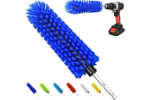 DKOVN Drill Brush for Car Wheel and Bottle, Highly Dense and Durable Car Cleaning Brush for Wheels, Rims, Engines, Exhaust, Bottle