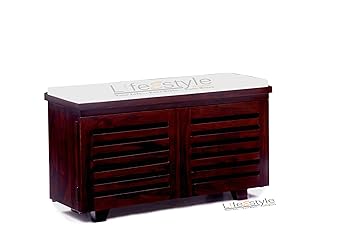 Shoe Rack Cabinet Lifeestyle Wooden Shoe Rack Mango Solid Wood