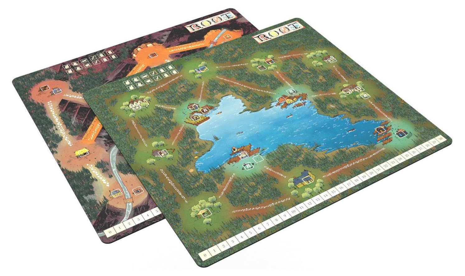 Leder Games Root Playmat Mountain/Lake
