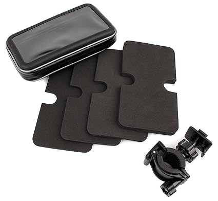 DURAGADGET Fahrradlenker-Haltevorrichtung mit Schutz-Hülle für Archos 50 Titanium 4G | 50c Platinum | 50d Helium 4G Smartphon