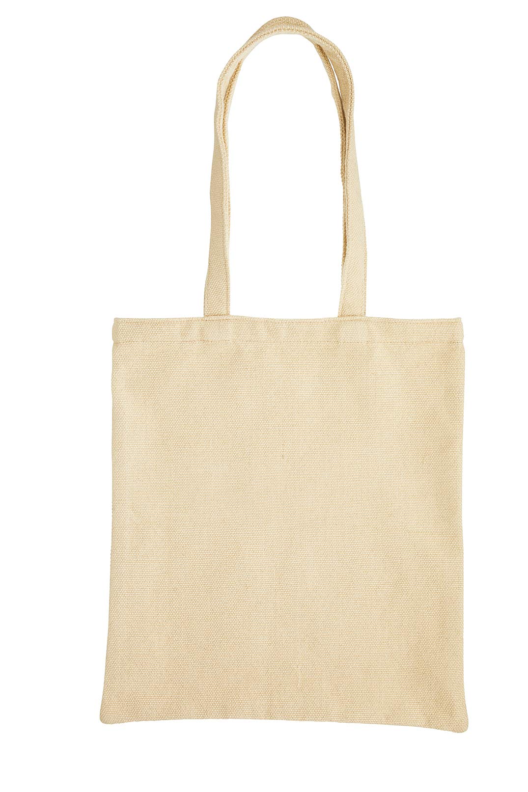 KitchenCraft Natural Elements Reusable Shopping Bag, Recycled Plastic Foldable Vegan Tote, 41 x 37cm