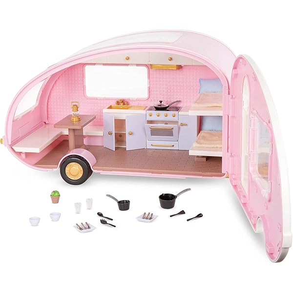 Toys & Games LORI Dolls Ride & Shine Pickup Truck with FM Radio for 6