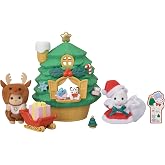 Sylvanian Families - 5822 Baby Santa's Christmas Tree House - Dollhouse Playsets