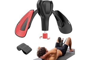 TINRIEF Pelvic Floor Exercise Devices 77 lb Adjustable Kegel Inner Thigh Exerciser and Hip Trainer Workout Equipment for Home Postpartum Recovery Women Men, with Band