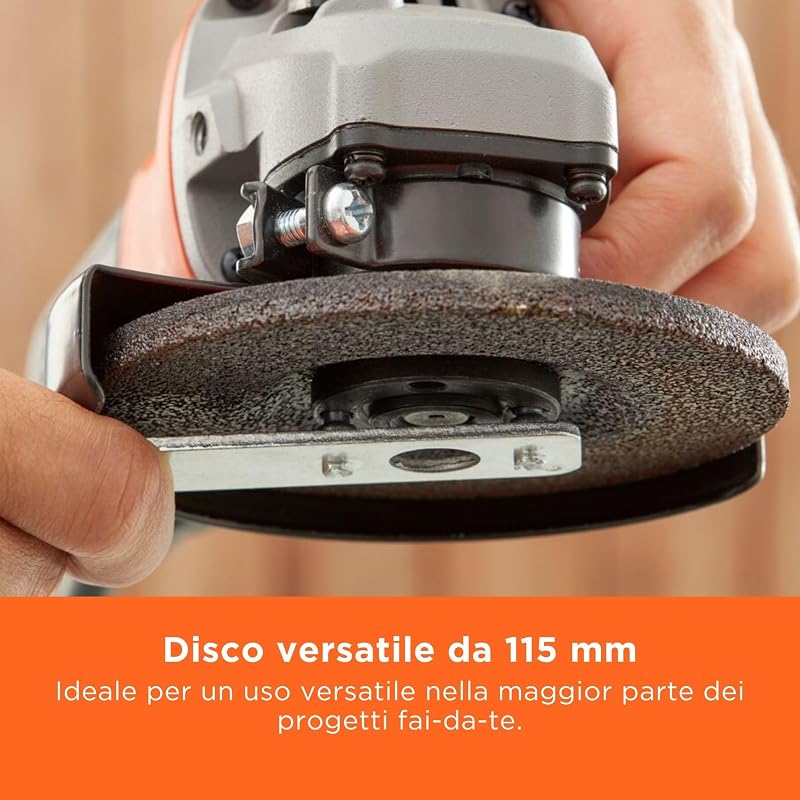 Smerigliatrice angolare a filo da 710W, 15 mm, BEG010-QS