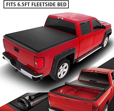 Car Truck Parts Fit 04 14 Ford F150 Fleetside 6 5ft Truck Bed Soft Vinyl Roll Up Tonneau Cover Smaitarafah Sch Id