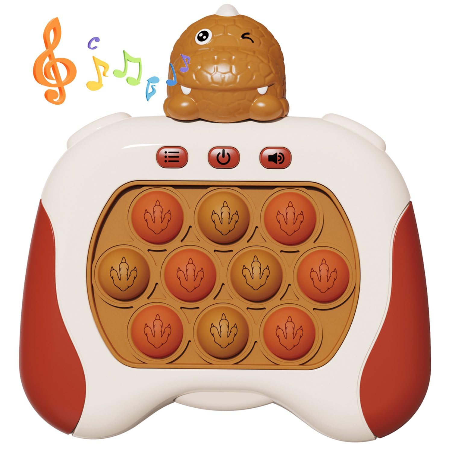 Photo 1 of Fast Quick Push Bubble Pop Fidget Toy, Electronic Light Up Game Console, Cool Birthday Present for 6 7 8 9 10-12 Year Boys and Girls Pop Up Stress Relief Toy, Concentration Speed Puzzle Game for Kids