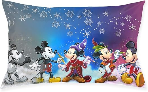 Amazon Com Pillow Cases Mickey Mouse Cartoons Throw Cushion