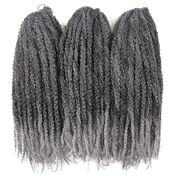 Amazon Com 3packs Afro Kinky Twist Crochet Hair Braids Marley