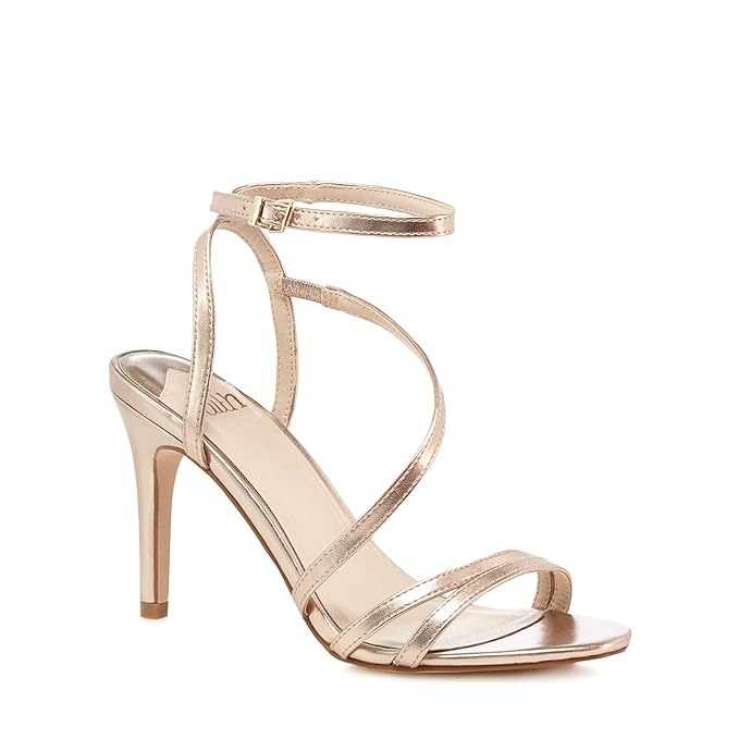 faith rose gold sandals