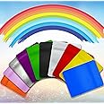 YINGZON 100 Pack Premium Smell Proof Mylar Bags, 10 Colors Mixed Resealable Food Storage Bags with Double-sided Matte Printing, 5" x 4" Aluminum Foil Stand-up Packaging Bags. (Mix)