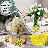 ARSUK Glass Pebbles Yellow 0.455Kg Decorative for Aquariums & Decor view 3