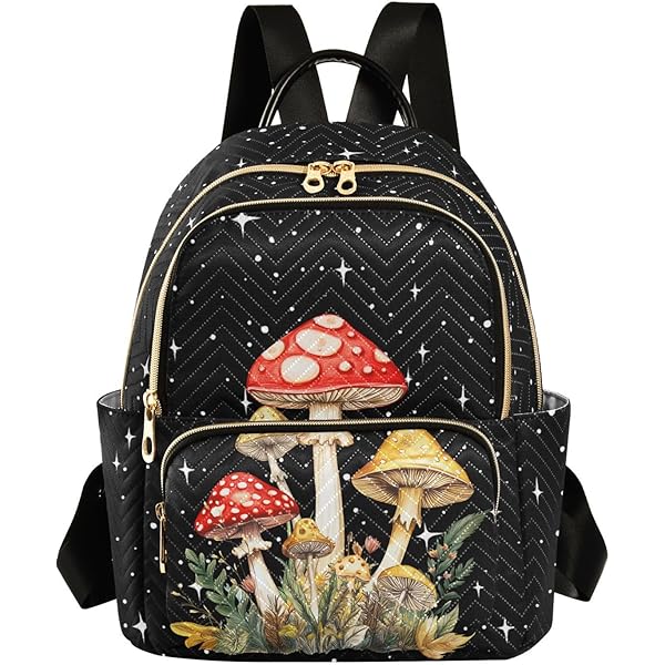 3131 Green Butterfly Moon Mini Backpack Purse Travel Bag Lightweight Delia main image 2