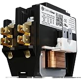 1-Pole Definite Purpose Contactor, 25A, 24V Coil, UL Recognized, A2L Cert. | Approved for A2L Refrigerants, OEM Tested Contactor for HVAC Installation, Line Lugs, Load Screws
