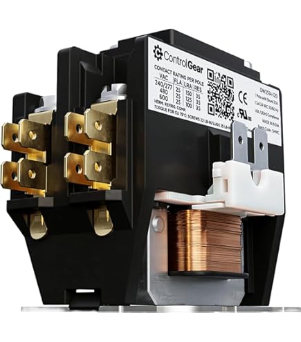 Amazon.com: Miller 258661 Contactor, Def Prp 75A 3P 24Vac Coil w
