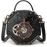 KOTORA Crossbody Bag Small Shoulder Purse Handbag Phone Bag Skull Gothic Festival Halloween Accessory Holiday Party Gift