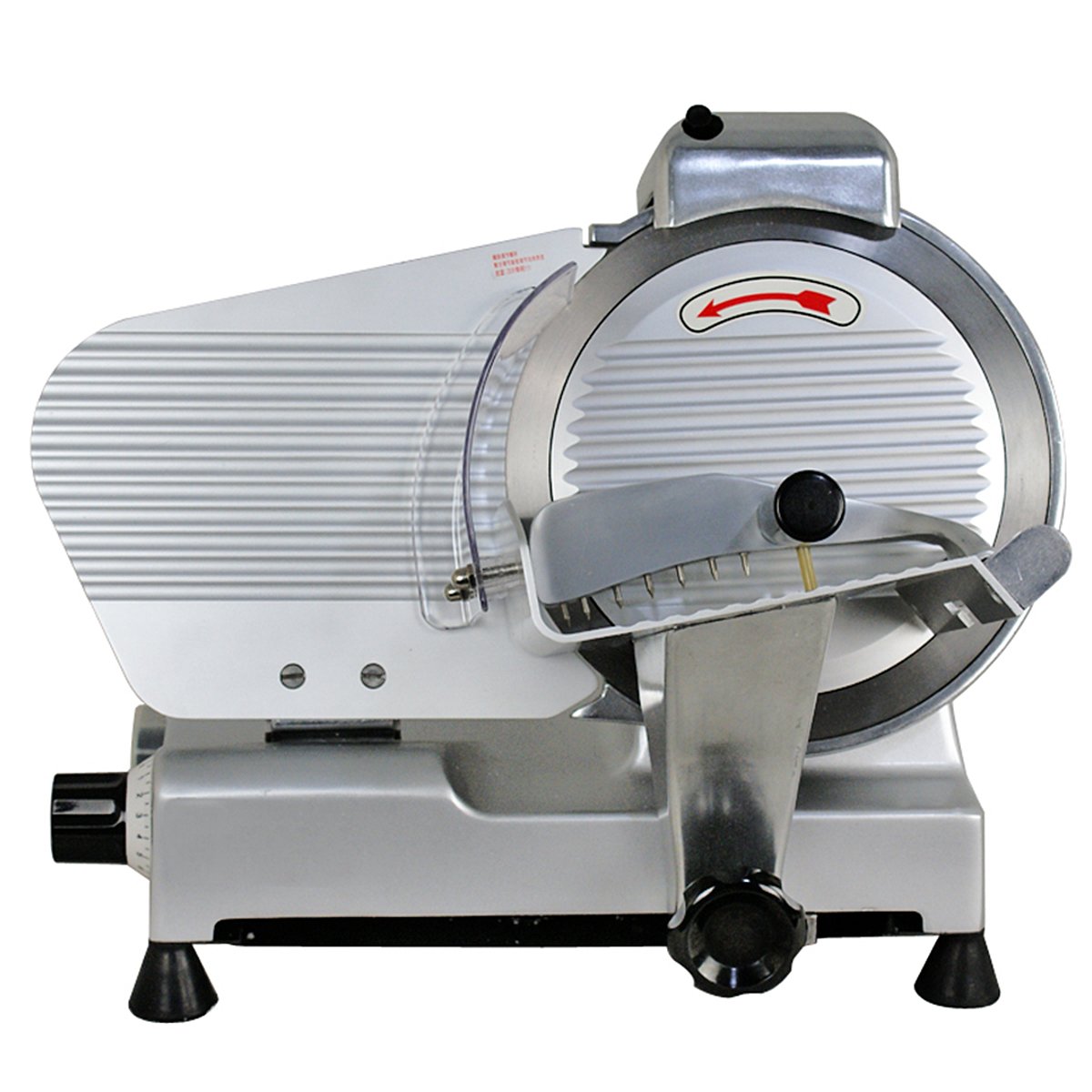 Super Deal Commercial Stainless Steel SemiAuto Meat Slicer, Cheese