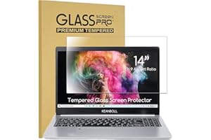 KEANBOLL 14 Inch Laptop Screen Protector,Tempered Glass Protector for 14" HP/Dell/Sony/ASUS/Samsung/Lenovo/Acer/MSI/LG/Razer Blade 14" 16:9 Laptop,Anti-Explosion,Fingerprint Resistant