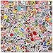 Vinyl Stickers 400 pcs Laptop Computer PC Water Bottle Car Helmet Skateboard Luggage Bike Bumper Waterproof Graffiti Decals,Gift for Kids, Adult- No-Duplicate Pack