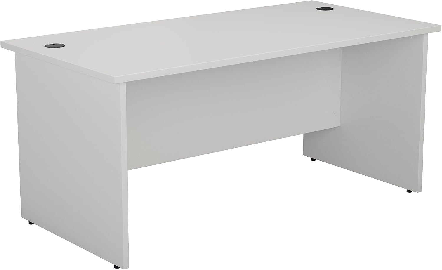 Office Hippo Heavy Duty Rectangular Office Desk, Home Office Desk, Office Table, Integrated Cable Ports
